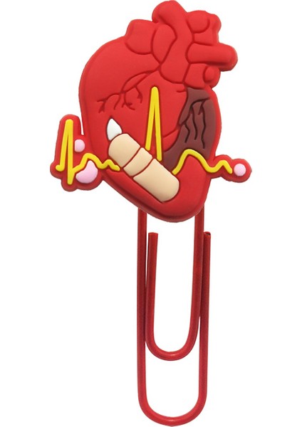 No.814371 Stili 1 Adet Tıbbi Tarz Pvc Ayraç Hemşire Üniforma Sayfa Tutucu Kağıt Klipsi Okul Ve Ofis Malzemeleri Öğrenci Kırtasiye Aksesuarı (Yurt Dışından)