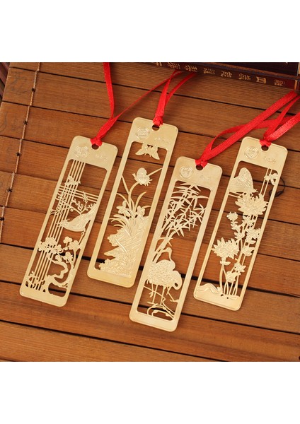 D Stili Hawaii Güzel Çin Tarzı Retro Ince Metal Ayraçlar Öğrenci Ve Okul Kırtasiye (Yurt Dışından) modelleri