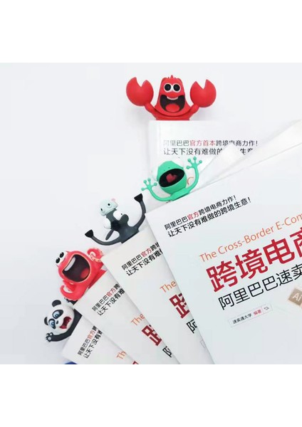 Tavşan Tarzı Yaratıcı 3D Komik Hayvan Ayraç Kutu Paketleme Sevimli Karikatür Kitap Açacı Çocuklar Için Ayraçlar (Yurt Dışından) indirimleri