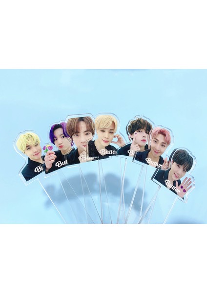Jhope Stili Kpop Yer Imi Bangtan Boys Akrilik Yeni Albüm Tereyağı Kore Kırtasiye Saydam Kitap Işareti Foto Baskı Hayranlar (Yurt Dışından) indirimleri