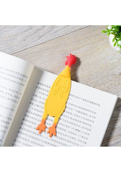 1 Adet Tarzı Tavuk Desenli Kitap Ayraç Sayfa Bölücüleri Kitap Etiketleri Okuma Ayraç Kitap Malzemeleri Okul Ofis Malzemeleri (Yurt Dışından)