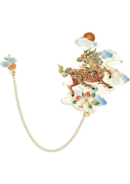 Astyle 8 Stili Kitap Ayracı Püskül Kolye Retro Kitap Klipsi Metal Sayfalama Işareti Ofis Malzemeleri Öğrenci si (Yurt Dışından)