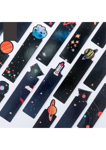 N Tarzı Sevimli Gezegen Ayraç Yıldızlı Gökyüzü Kırtasiye Bölücüler Kitap Sayfası Tutucu Yaratıcı Galaksi Gökyüzü Ayraç Kağıt Sevimli Ayraç (Yurt Dışından) fırsatları