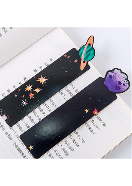 N Tarzı Sevimli Gezegen Ayraç Yıldızlı Gökyüzü Kırtasiye Bölücüler Kitap Sayfası Tutucu Yaratıcı Galaksi Gökyüzü Ayraç Kağıt Sevimli Ayraç (Yurt Dışından) indirimleri