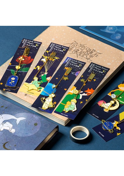 B Tarzı Mengtai Küçük Prens Gezegen Ayraç Gül Tilki Metal Okuma Kitap Ayracı Ikamet Okul Ofis Malzemesi Malzeme Okul Ofis Malzemesi Escolar Papelaria (Yurt Dışından) fiyatları