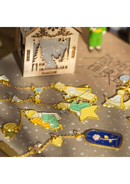 B Tarzı Mengtai Küçük Prens Gezegen Ayraç Gül Tilki Metal Okuma Kitap Ayracı Ikamet Okul Ofis Malzemesi Malzeme Okul Ofis Malzemesi Escolar Papelaria (Yurt Dışından) fırsatları