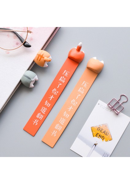 Altın Tilki Hamster Stili 3D Hayvan Ayraç Kitap Aksesuarı Komik Kırtasiye - Öğretmen Ve Öğrenci Için (Yurt Dışından) indirimleri