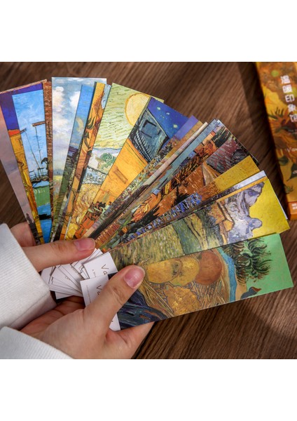 D Stili Yaratıcı Sıcak Kitap Ayracı Van Gogh Edebiyat Sanat Film Kendin Yap Dekorasyon Ayracı Sayfa Kırtasiye Öğrenci Ofis Malzemeleri (Yurt Dışından) fiyatları