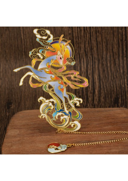 Kirin Style Lüks Metal Ayraç Çin Tarzı Retro Hayvan Şekilli Kırtasiye Yaratıcı Öğretmen Öğrenci Okul Ofis Malzemeleri (Yurt Dışından) fiyatları