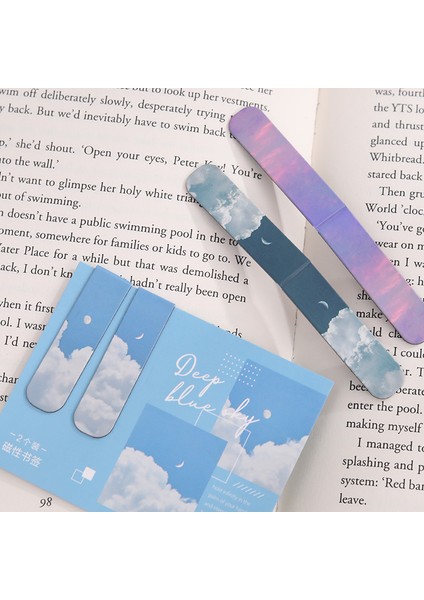 F Stili 2 Paket Manyetik Ayraç Kitap Işaretçisi Öğretmenler, Öğrenciler, Kitap Severler Kırtasiye Okul Ev Ofis Öğrenci Ofis Malzemeleri (Yurt Dışından) indirimleri