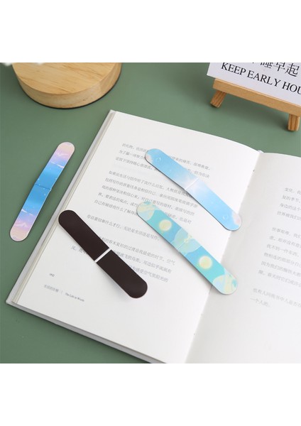 C Stili Küçük Taze Manyetik Kitap Ay Ile Yıldız Serisi Sayfa Işaretleyicileri Karışık Kitap Işaretçileri Seti Öğrenci Okuma Için (Yurt Dışından) indirimleri
