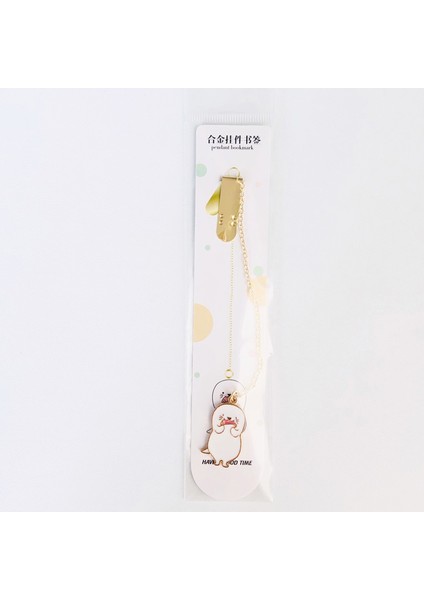 Su Samuru Beyaz Tarzı Taze Panda Kaktüs Su Samuru Kedi Metal Kolye Ayraç Sayfa Bayrağı Okul Ofis Malzemesi Için Öğrenci (Yurt Dışından)