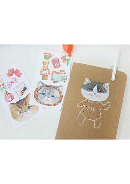 Kawaii Amca Kedi Kutulu Metal Manyetik Kitap Ayraç Sayfa Işaretçisi Ofis Kırtasiye Kağıt Klipsi (Yurt Dışından) fırsatları