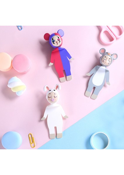 Şeytan Tarzı Yaratıcı 3D Stereo Ayraç Sevimli Karikatür Hayvan Kitap Işareti Kawaii Kedi Palyaço Ayraç Kızlar Kırtasiye Okul Malzemeleri (Yurt Dışından) indirimleri