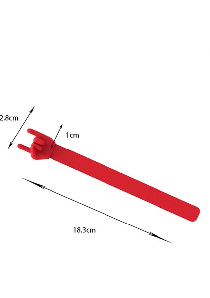 1 Adet Siyah Stil Yaratıcı 3D Stereo Parmak Ayraçları - Sevimli Silikon Malzeme Komik Öğrenci Okul Kırtasiye Çocuklar Ayraç (Yurt Dışından)