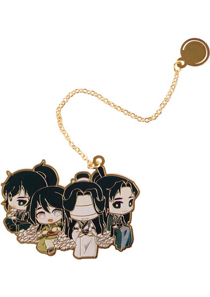 2 Tarzı The Untamed Mo Dao Zu Shi Büyücü Ustası Wei Wuxian Lan Wangji Metal Oyma Ayraç (Yurt Dışından)