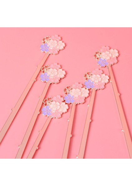 Tuba Tarzı Yaratıcı Sakura Renkli Ayraç Kırtasiye Okul Ofis Malzemesi (Yurt Dışından) fırsatları