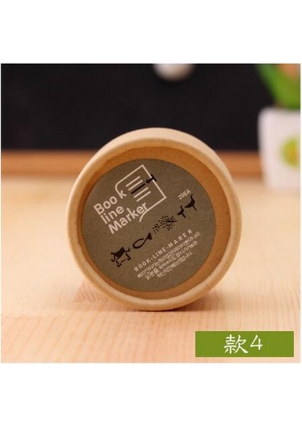 No.4 Tarzı Kutu Mini Metal Yer Işaretçi Klipler Sevimli Karikatür Hayvan Kaplamalı Gümüş Kitap Işaretler Kırtasiye Kitap Çizgi Işaretçi Rastgele Stil (Yurt Dışından)