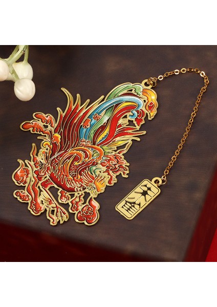 Stil 16 Stil Yeni Çin Tarzı Retro Efsanevi Ayraç Püsküllü Yaratıcı Metal Oyuk Ejderha Kaplan Kitap Kelepçesi Öğrenci Ofis Malzemeleri (Yurt Dışından) fırsatları