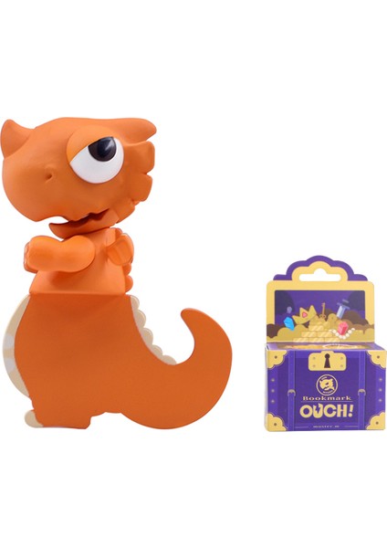 Sarı Ejderha Stili Yaratıcı 3D Stereo Yer Işareti Sevimli Karikatür Hayvan Işaretçi Çocuk ler Okul Kırtasiye Malzemeleri Kawaii Kedi Panda Sayfa Yer Işareti (Yurt Dışından)