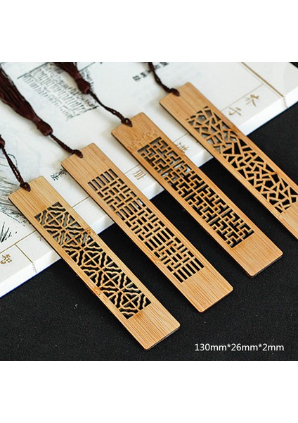 Stil 4 Stil 1 Adet Eski Çin Geleneksel Sanat Tarzı Retro Ahşap Oyuk Kitap Ayracı Kitaplar Için Yaratıcı Arkadaşlar Okul Kırtasiye si (Yurt Dışından) fiyatları