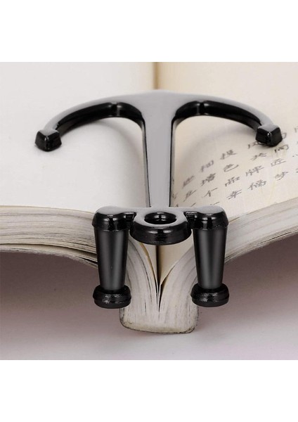 Siyah Stil Metal Çapa Yer Işareti Yaratıcı Sayfa Tutucu Klips Öğrenciler Kitap Okuma Mezuniyet leri Okul Kırtasiye Ofis Malzemeleri (Yurt Dışından) fırsatları