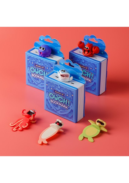 Panda Tarzı 3D Stereo Yer Işaretçisi Sevimli Çizgi Film Hayvan Okuma Ayracı Sevimli Denizanası Istakoz Yer Işaretçisi Sayfaları Çocuklar Okul Kırtasiye Malzemeleri (Yurt Dışından) fiyatları