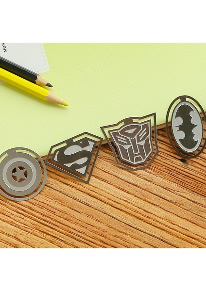 No.3 Tarzı Yaratıcı Karikatür Metal Kitap Ayraçları Kitap Işaretçileri Kırtasiye Ofis Okul Malzemeleri (Yurt Dışından) fiyatları