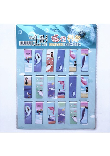 No.12 Tarzı Kedi Kalp Manyetik Ayraç Parlama Sevimli Karikatür Hayvanlar Günlük Manyetik Kitap Ayraç Çocuk Kitap Ayracı (Yurt Dışından)