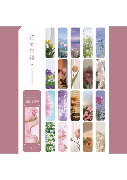 No.4 Tarzı Orman Manzaralı Kitap Ayraç Süsleme Malzemesi Kağıt Okuma Kitap Ayraç Kırtasiye Mesaj Kartı Ofis Okul Malzemeleri (Yurt Dışından)