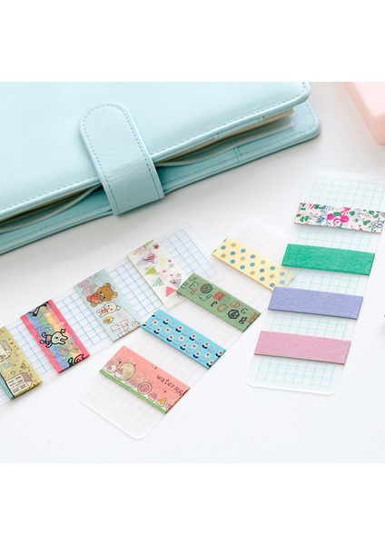 B Tarzı 1 Adet Washi Kağıt Bant Alt Paket Kartı Mat Yüzey Pvc Kart 5X15Cm (Yurt Dışından) modelleri
