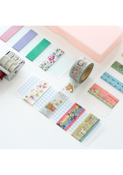 B Tarzı 1 Adet Washi Kağıt Bant Alt Paket Kartı Mat Yüzey Pvc Kart 5X15Cm (Yurt Dışından) fırsatları