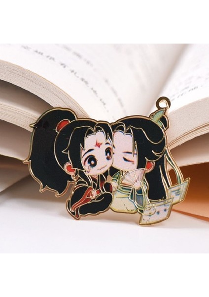 No.10 Tarzı Kovuk Açma Metal Alarmlı Kitap Ayıracı - Wei Wuxian Lan Wangji Mo Dao Zu Shi Uğursuz Tarikatların Büyük Ustası (Yurt Dışından) fiyatları