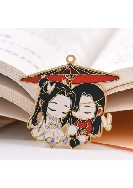 No.10 Tarzı Kovuk Açma Metal Alarmlı Kitap Ayıracı - Wei Wuxian Lan Wangji Mo Dao Zu Shi Uğursuz Tarikatların Büyük Ustası (Yurt Dışından) indirimleri