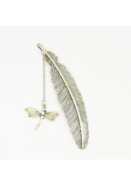 Şerit-B Stili Öğretmenler Için Güzel Kitap Aksesuarları 1Pc Sevimli Parlayan Metal Tüy Ayraç Baykuş Ejderhalar Kelebekler Kitap Işareti (Yurt Dışından)
