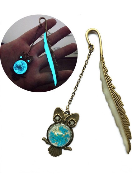 Şerit-B Stili Öğretmenler Için Güzel Kitap Aksesuarları 1Pc Sevimli Parlayan Metal Tüy Ayraç Baykuş Ejderhalar Kelebekler Kitap Işareti (Yurt Dışından) fiyatları