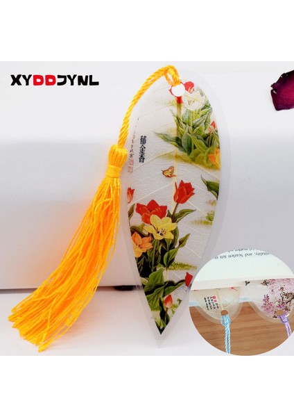 No.9 Tarzı 1 Adet Yaprak Damarı Ayraç Yaratıcı Çin Rüzgarı Püskül Kitap Ayraçları Koleksiyonlar Okul Malzemeleri - E-Ticaret Başlığı (Yurt Dışından) fiyatları