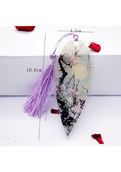 No.9 Tarzı 1 Adet Yaprak Damarı Ayraç Yaratıcı Çin Rüzgarı Püskül Kitap Ayraçları Koleksiyonlar Okul Malzemeleri - E-Ticaret Başlığı (Yurt Dışından) modelleri