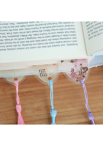 No.9 Tarzı 1 Adet Yaprak Damarı Ayraç Yaratıcı Çin Rüzgarı Püskül Kitap Ayraçları Koleksiyonlar Okul Malzemeleri - E-Ticaret Başlığı (Yurt Dışından) indirimleri