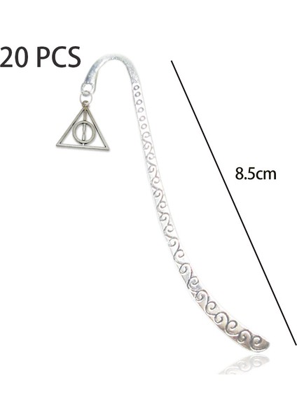 No.1 Tarzı Metal Ayraç Kitap Ölüm Yadigarları Harry Ayraç Sayfa Işaretçisi Sihirli Klip Marque Seyahat Günlüğü Defter Pim - (Yurt Dışından)