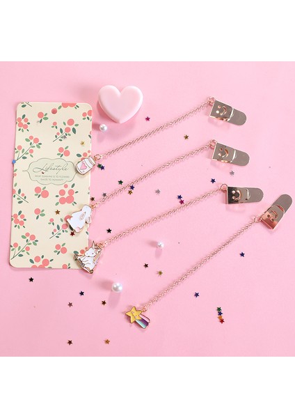 J Tarzı 1 Adet Yaratıcı Metal Kolye Yer Işareti Sevimli Unicorn Panda Dinozor Kitap Işaretçileri Çocuklar Yenilik Karikatür Öğrenci Kırtasiye (Yurt Dışından) modelleri