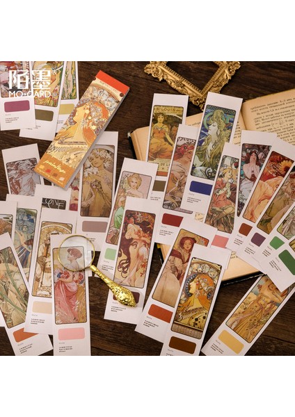 Bir Stil Galeri Serisi Dekoratif Sticker Kitap Scrapbooking Etiket Günlük Kırtasiye Albüm Telefon Retro Günlük Planner (Yurt Dışından) modelleri