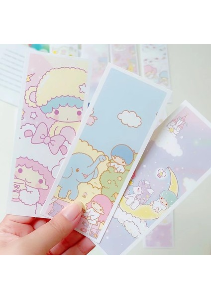 Rastgele Tarzda 1 Kutu 15 Sevimli Çizgi Film Ikiz Japon Scrapbook Dekoratif El Sanatları Kağıt Ayraç Kağıt Mesaj Kartları Okul Yaratıcı Malzemeler (Yurt Dışından) modelleri