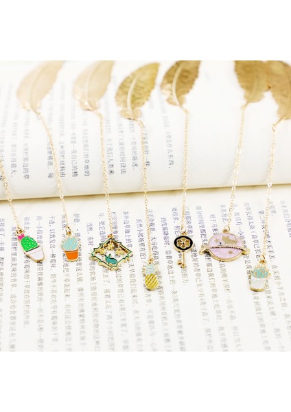 K Tarzı Ezone 1Pc Metal Tüy Kitap Ayracı Yaratıcı Kolye Ayracı Kutusu Ambalaj Öğrenciler Kırtasiye Arkadaşlar Için (Yurt Dışından) indirimleri