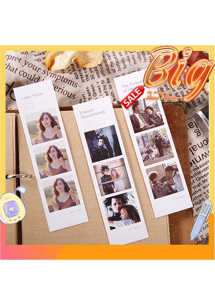 Yinxiangguan Tarzı Klasik Film Serisi Kutu Kitap Ayracı Estetik Kırtasiye Verme - Okumayı Seven Birine (Yurt Dışından) fiyatları