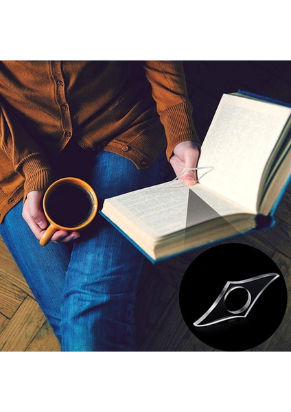 B Tarzı 1 Adet Çok Fonksiyonlu Akrilik Baş Parmak Kitap Desteği Kitap Sayfa Rafı Pratik Ayraç Ofis Kırtasiye Okuma Baş Parmak Tutucu (Yurt Dışından) indirimleri