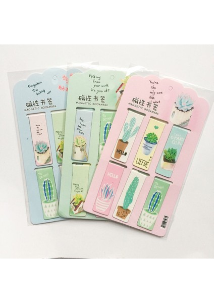 No.5 Tarzı Sevimli Kedi Kaktüs Manyetik Kitap Ayraçları Sevimli Kitaplar Işaretleyici Kırtasiye Okul Ofis Malzemesi Kağıt Tutucu (Yurt Dışından) modelleri
