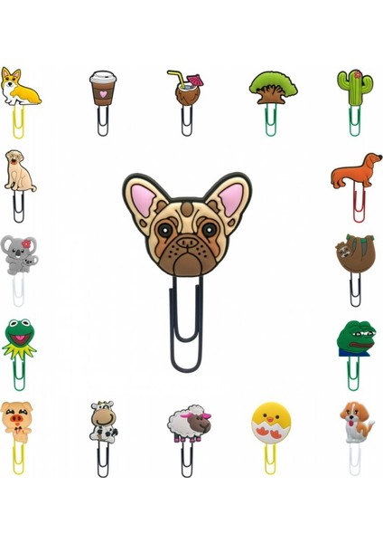 4096-23 Tarzı 1 Adet Hayvan Köpek Koala Pvc Ayraç Kaktüs Ağacı Sayfa Tutucu Kağıt Kırtasiye Okul Ofis Malzemeleri Öğrenci Çocuklar Noel si (Yurt Dışından) indirimleri