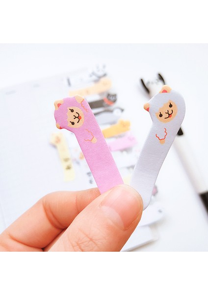 Pembe Kedi Pençeleri Stili Öğrenciler Için Sevimli Japon Ve Kore Kırtasiye Sırası Otur Hayvan Ayraç N Defa Not Defteri (Yurt Dışından) fiyatları