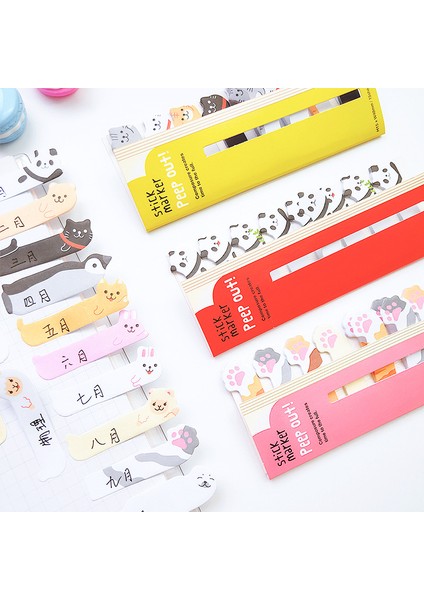 Pembe Kedi Pençeleri Stili Öğrenciler Için Sevimli Japon Ve Kore Kırtasiye Sırası Otur Hayvan Ayraç N Defa Not Defteri (Yurt Dışından) fırsatları